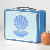 Blue Baby Boy Oyster shell en Pearl (In situ)