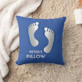 Blue Baby Boy Pillow Kussen (Deken)