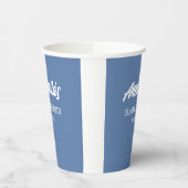 Blue Baby Boy Shower Papieren Bekers (Links)