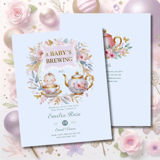 Blue Baby Brewing Thee Feest Borrel Bloemen Bruilo