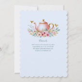 Blue Baby Brewing Thee Feest Borrel Bloemen Brunch Kaart (Achterkant)