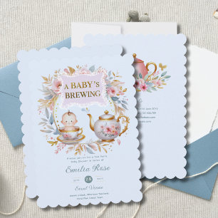 Blue Baby Brewing Thee Feest Borrel Bloemen Brunch Kaart
