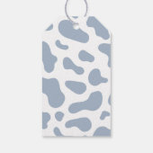 Blue Baby Clothesline Little Cowboy Baby Shower Cadeaulabel (Achterkant)