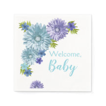 Blue Baby in Bloom Brunch Shower