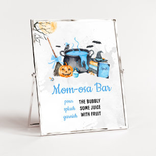 Blue Baby is Brewing Heksen Moeder Osa Bar Bord Poster