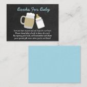 Blue Baby is Brouwen Boek Aanvraag Kaarten (Voorkant / Achterkant)