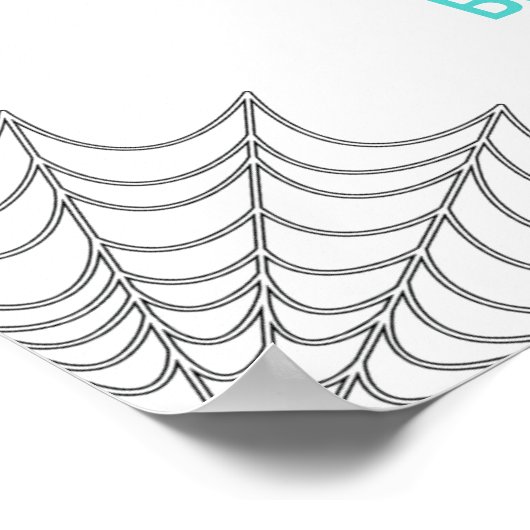 Blue Baby is brouwen Halloween Baby shower Welkom Poster (Hoek)