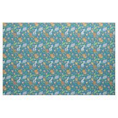 Blue Baby Safari Fabric Stof (Fat Quarter)