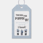 Blue Baby Soda Ready to POP  Cadeaulabel (Voorkant)