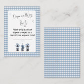 Blue Baby Soda Ready to POP Diaper or Wipes  Informatiekaartje (Voorkant / Achterkant)