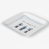 Blue Baby Soda Ready to POP Papieren Bordje (Gebogen)