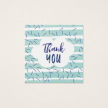 Blue Baby Sprinkle Dank je Labels voor een jongen