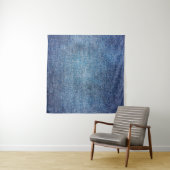 Blue background, denim jeans texture background. D Wandkleed (In Situ (horizontaal))
