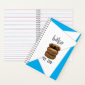 Blue Bake My Day Spiral Notitieboek (Binnen)