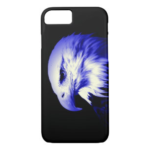 Blue Bald American Eagle iPhone 7 Hoesje