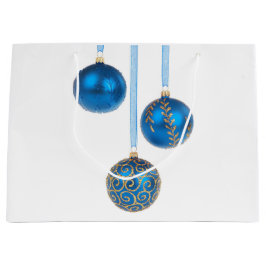 Blue Ball-kerstsierboeken - Grote cadeautas