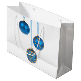 Blue Ball-kerstsierboeken - Grote cadeautas