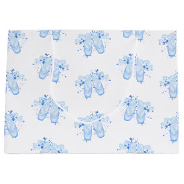 Blue Ballet Birthday Pointe Shoes Groot Cadeauzakje