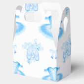 Blue Ballet Birthday Tutu & Pointe Shoes Bedankdoosjes (Geopend)