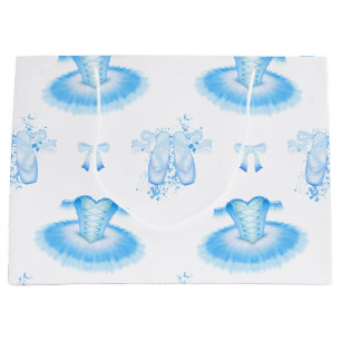 Blue Ballet Birthday Tutu & Pointe Shoes Groot Cadeauzakje