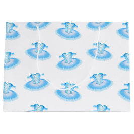 Blue Ballet Birthday Tutu Waterverf Groot Cadeauzakje