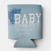 Blue Balloon Arch Baby shower Favor Koelbox Blikjeskoeler (Achterkant)