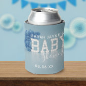 Blue Balloon Arch Baby shower Favor Koelbox Blikjeskoeler