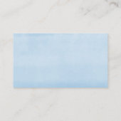 Blue Balloon Boy baby shower luierverloting Informatiekaartje (Achterkant)