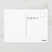 Blue Balloon Eucalyptus Baby shower Bedankt Briefkaart (Achterkant)