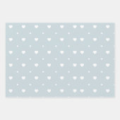 Blue Balloon Hedgehogs Celebration Inpakpapier Vel (Voorkant 3)