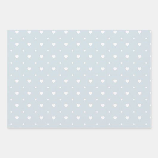 Blue Balloon Hedgehogs Celebration Inpakpapier Vel (Voorkant 2)