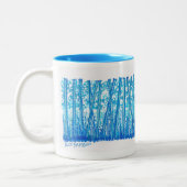 Blue Bamboe Collectie Tweekleurige Koffiemok (Links)