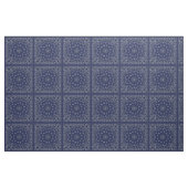 Blue Bandana Fabric Stof (Yard (91,4 cm))