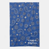 Blue Bandana Kitchen Towel Theedoek (Verticaal)