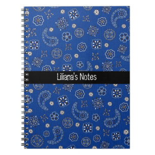 Blue Bandana-laptop Notitieboek