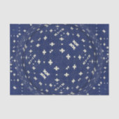 Blue Bandana Nordic Swedish Tissuepapier (Voorkant)