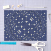 Blue Bandana Nordic Swedish Tissuepapier (Craft)