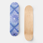 Blue Bandana Pattern Dd Brand Persoonlijk Skateboard (Voorkant)