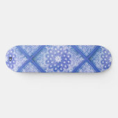 Blue Bandana Pattern Dd Brand Persoonlijk Skateboard (Horizontaal)