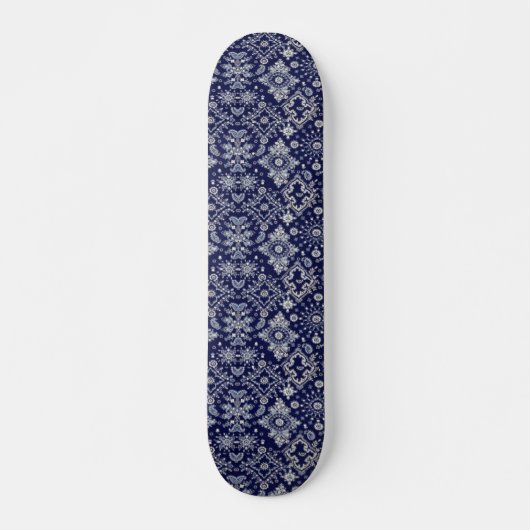 Blue Bandana Skateboard (Voorkant)