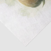 Blue Banded Bee op Apple Blossom Decoupage Tissuepapier (Detail)