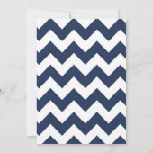 Blue Barbecue BabyQ Baby shower Uitnodiging (Achterkant)