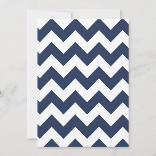 Blue Barbecue BabyQ Baby shower Uitnodiging (Achterkant)