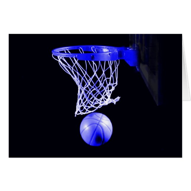Blue Basketball (Voorkant Horizontaal)
