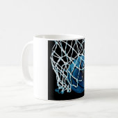 Blue Basketball Koffiemok (Voorkant links)