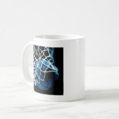 Blue Basketball Koffiemok (Voorkant links)