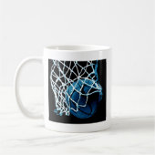 Blue Basketball Koffiemok (Links)