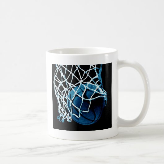 Blue Basketball Koffiemok (Rechts)