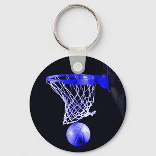 Blue Basketball Sleutelhangers