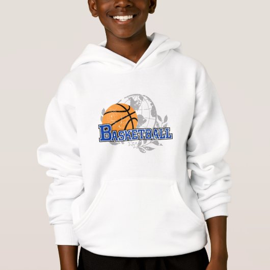 Blue Basketball T-shirts en cadeaus (Voorkant)